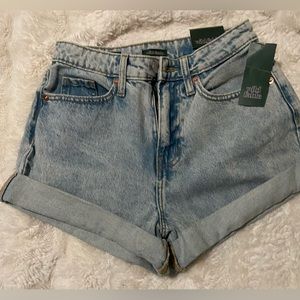 Highest rise mom shorts